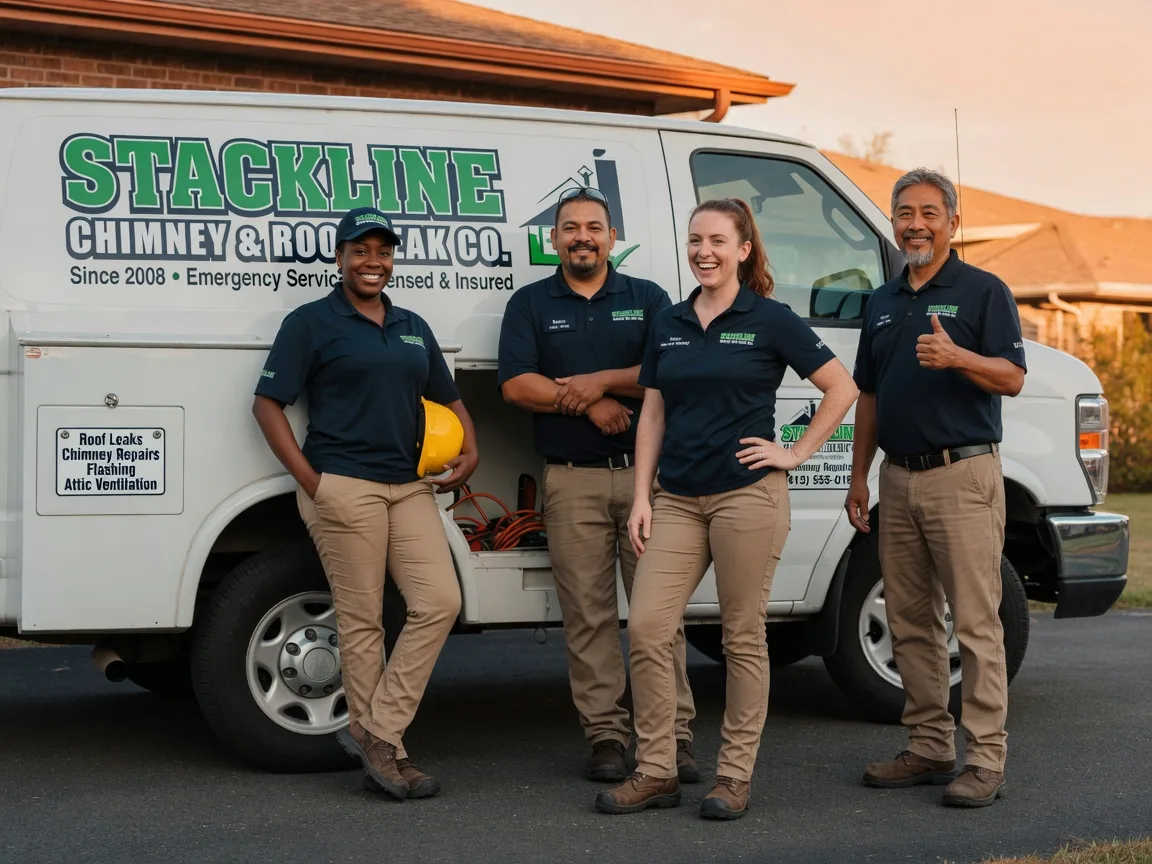 Chimney flashing repair company in Rachel, WV